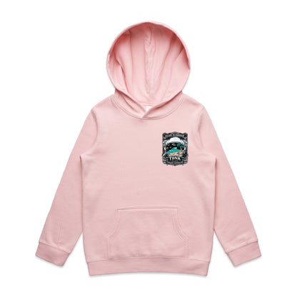 T8NK Endless Adventure Astronaut Surf Hood | Retro Space Beach Graphic Hoodie