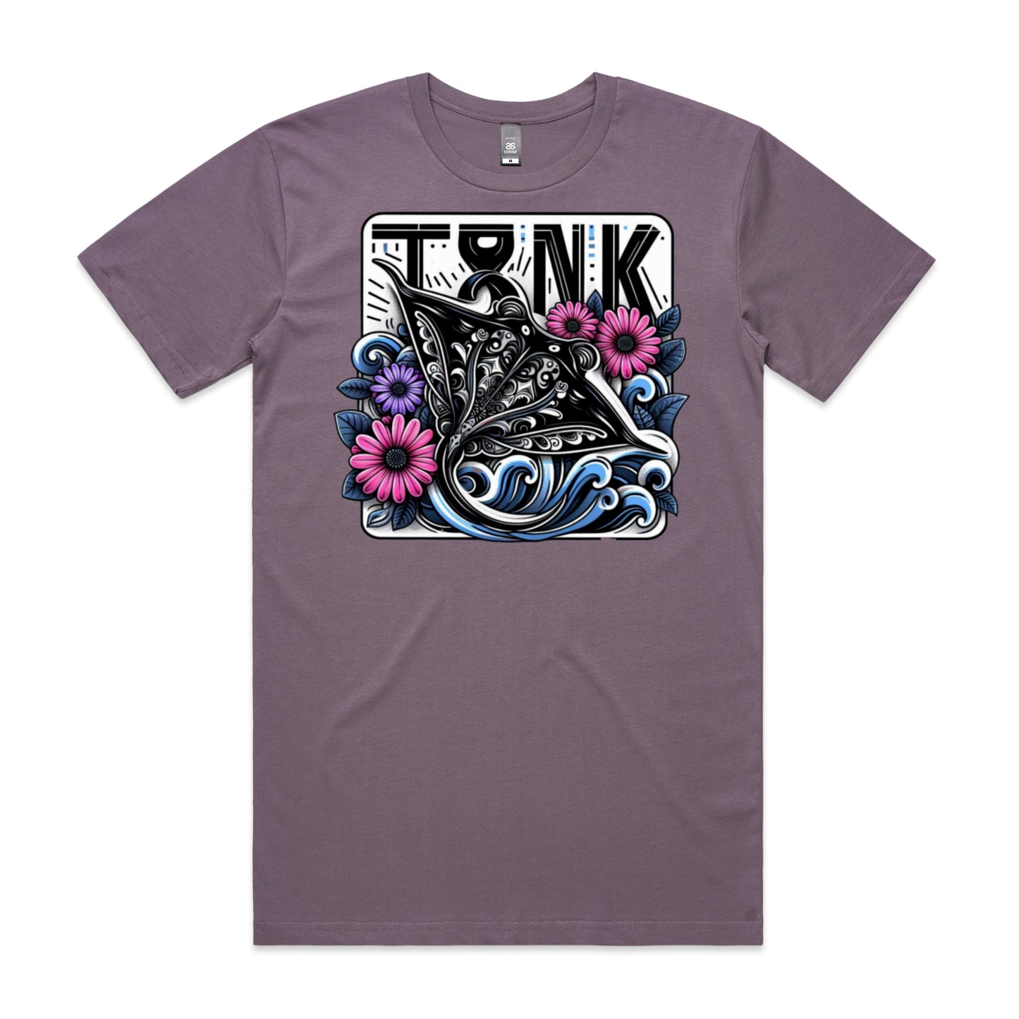 FLOWERFUL MANTARAY UNISEX FIT TEE