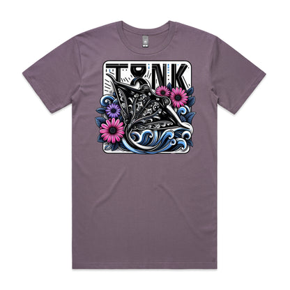 FLOWERFUL MANTARAY UNISEX FIT TEE