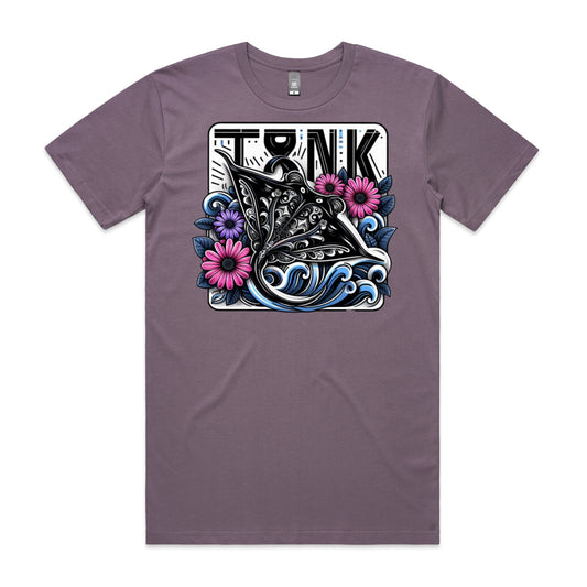 FLOWERFUL MANTARAY UNISEX FIT TEE