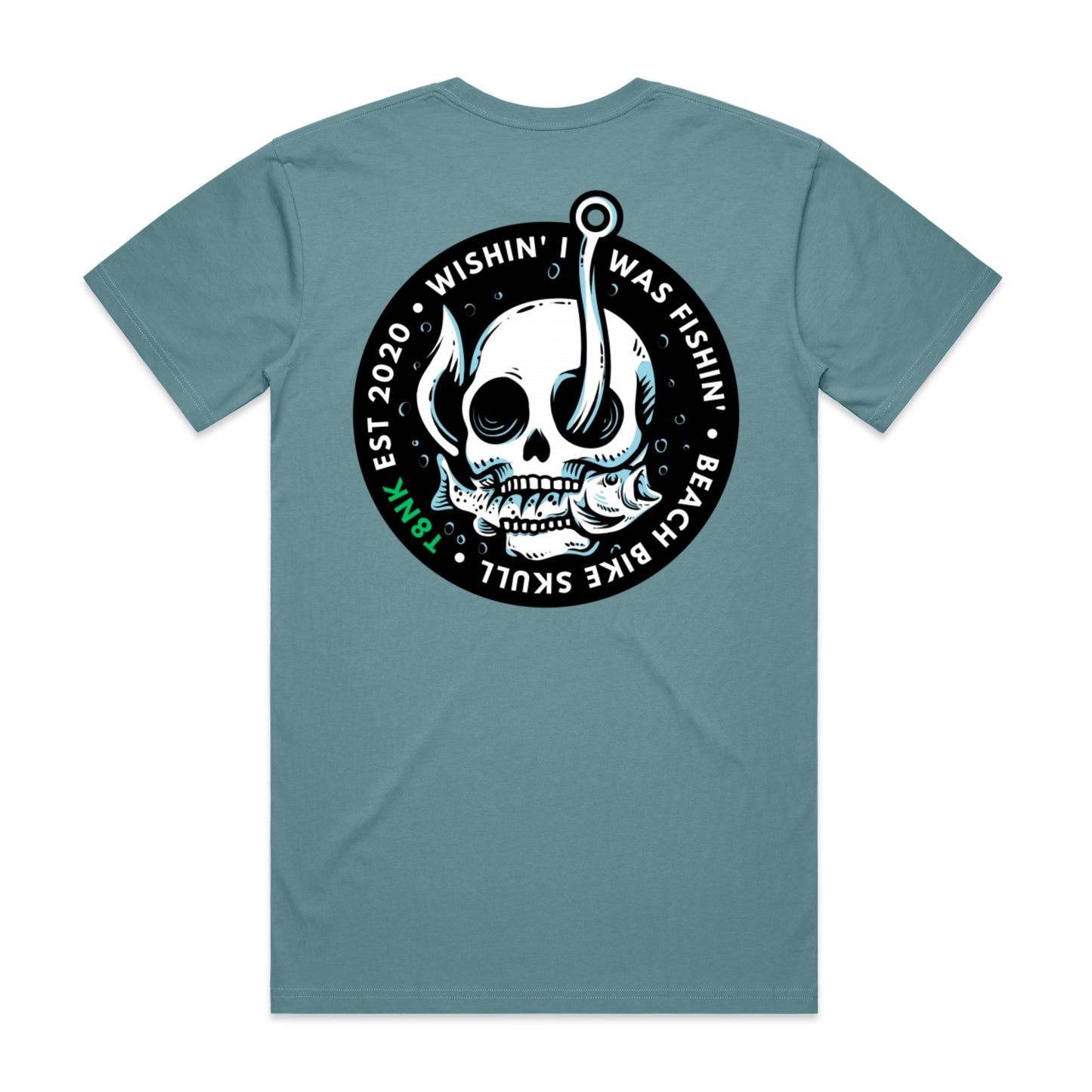 BORN TO FISH ADULTS TEE