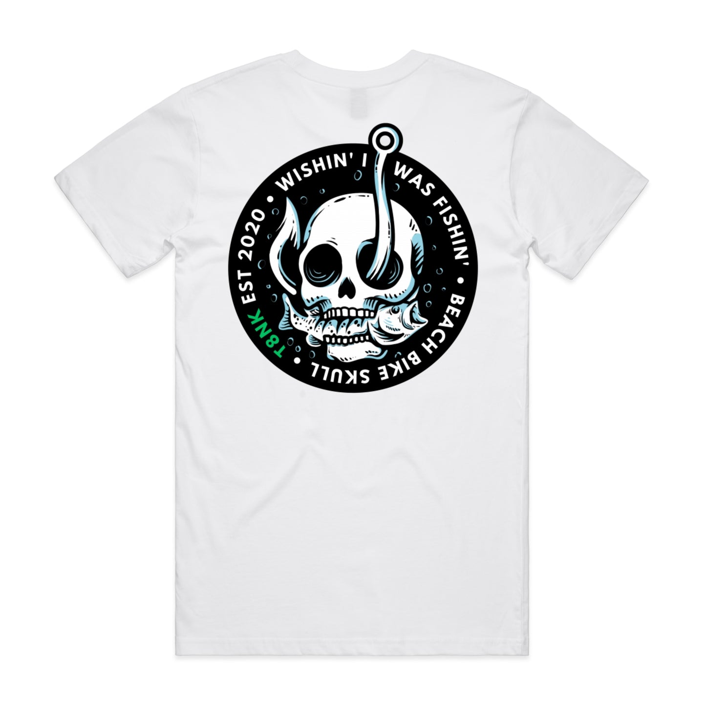 BORN TO FISH ADULTS TEE