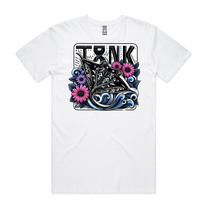 FLOWERFUL MANTARAY UNISEX FIT TEE