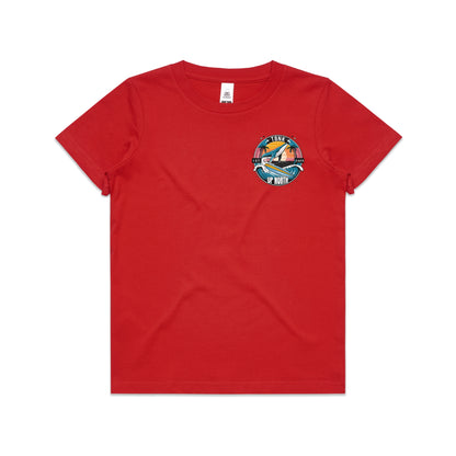 WHALE SURFING KIDS TEE