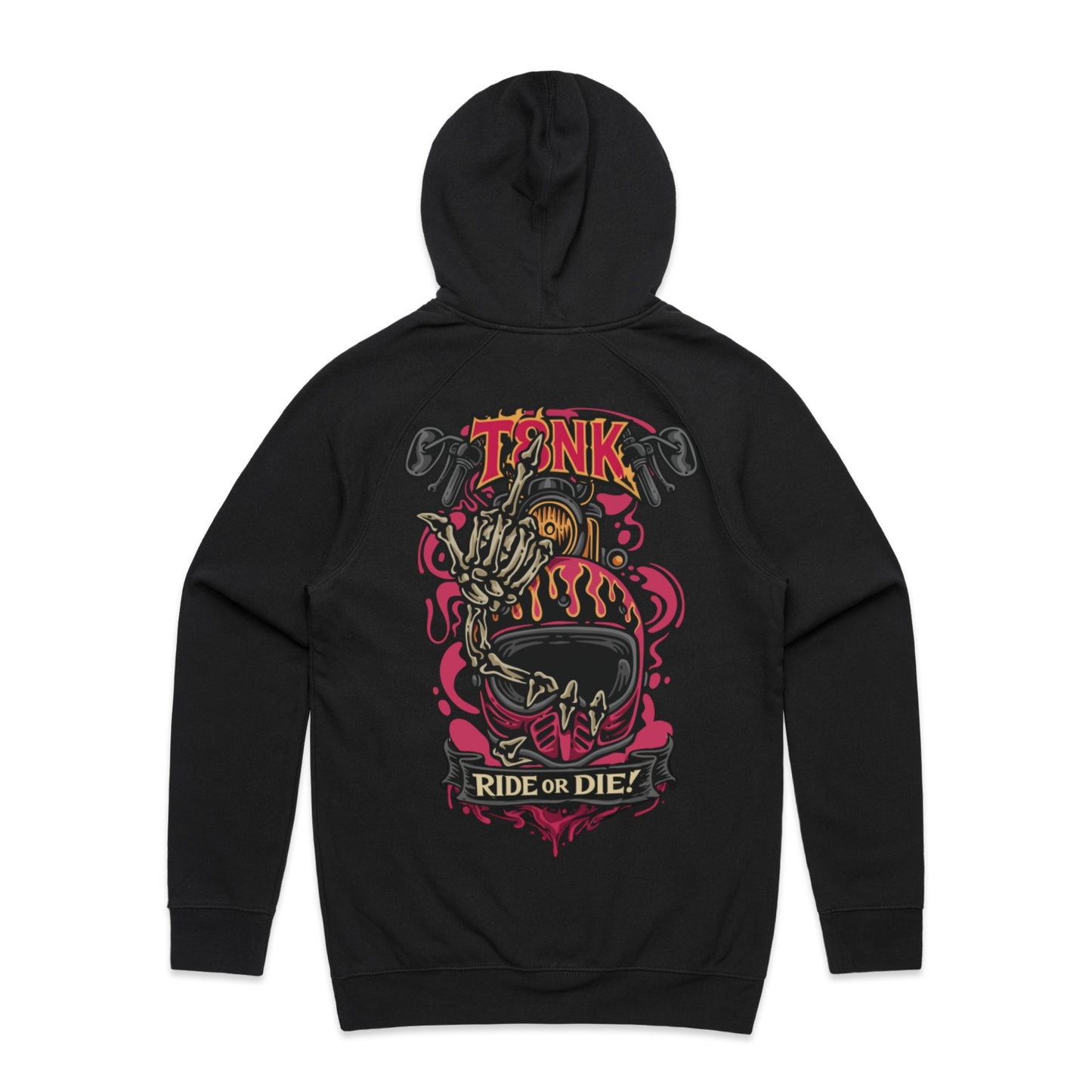 Ride Free Helmet | Premium T8NK Hoodie