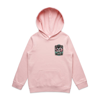 T8NK Always Salty Never Soft Crab Skull Hood | Coastal Graphic Hoodie