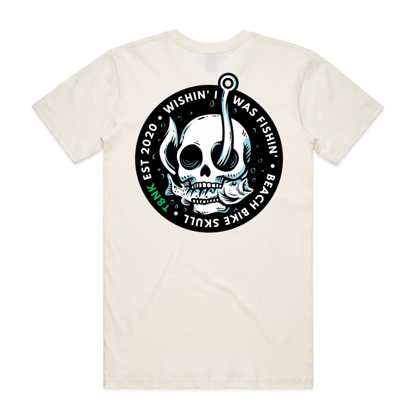 BORN TO FISH ADULTS TEE