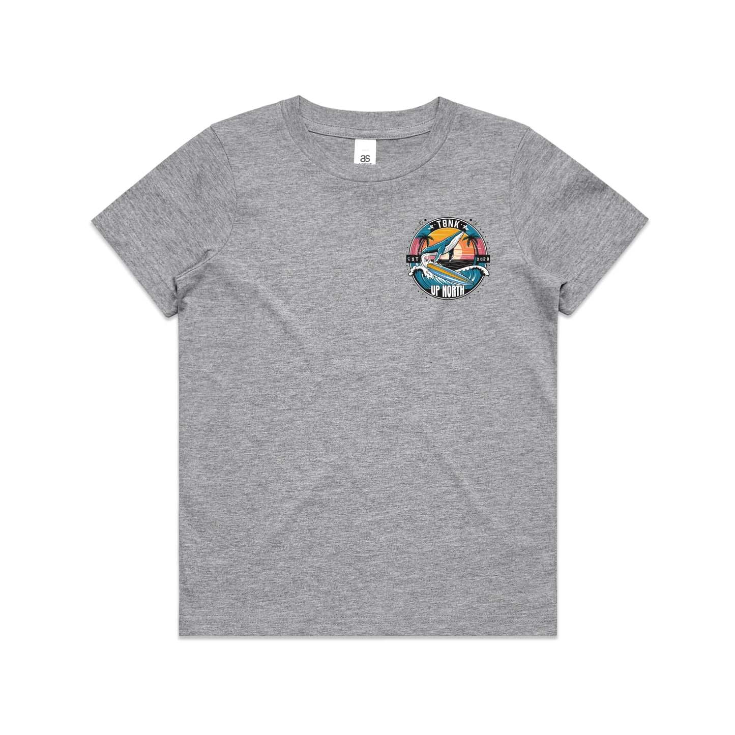 WHALE SURFING KIDS TEE