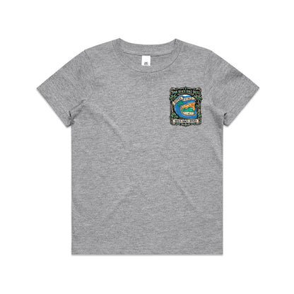 T8NK Summer Vibes Helmet Tee | Beach Bike Skull Coastal Graphic T-Shirt