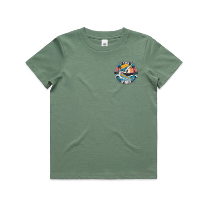 WHALE SURFING KIDS TEE