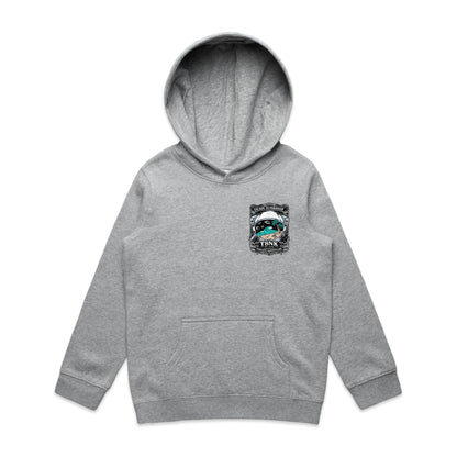 T8NK Endless Adventure Astronaut Surf Hood | Retro Space Beach Graphic Hoodie