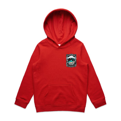 T8NK Endless Adventure Astronaut Surf Hood | Retro Space Beach Graphic Hoodie