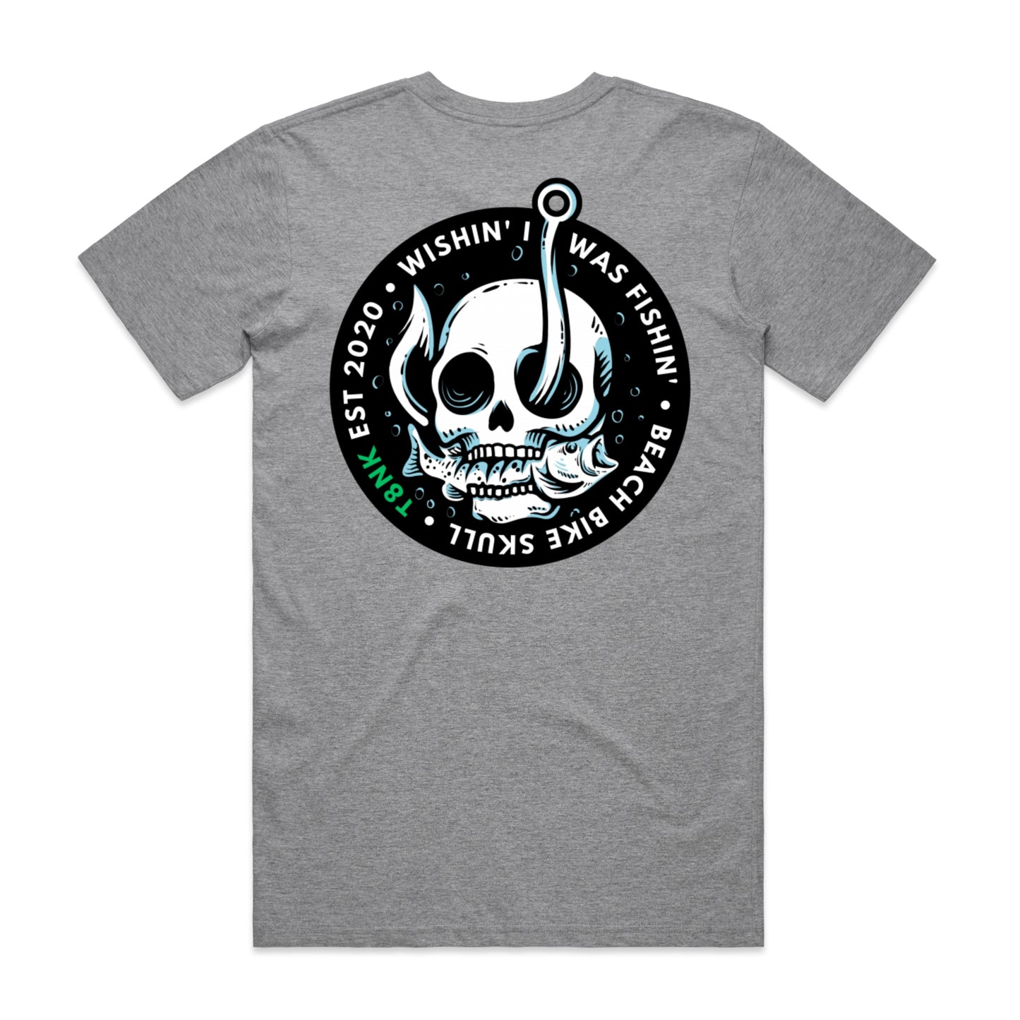 BORN TO FISH ADULTS TEE