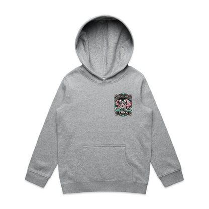 T8NK Always Salty Never Soft Crab Skull Hood | Coastal Graphic Hoodie