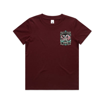 T8NK Always Salty Never Soft Crab Skull Tee | Coastal Graphic T-Shirt