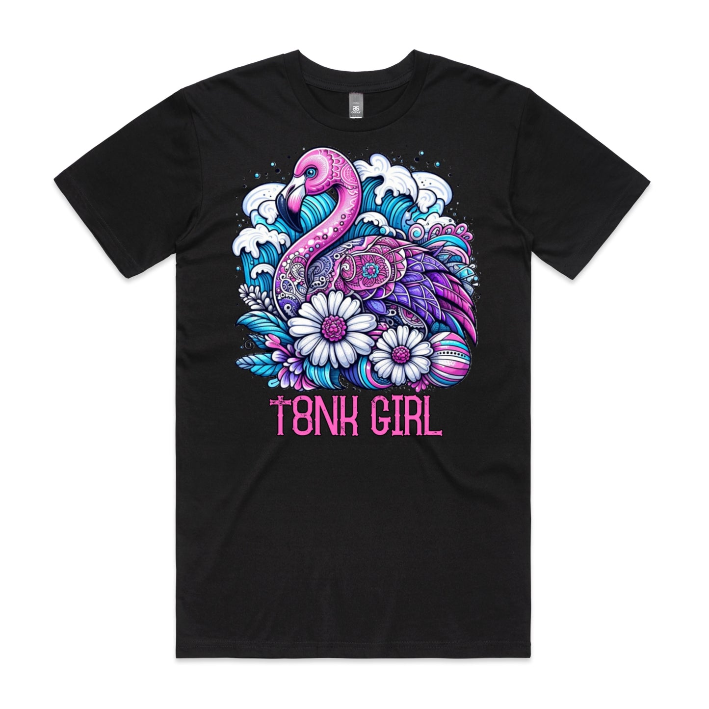 T8NK GIRL FLAMINGO TEE