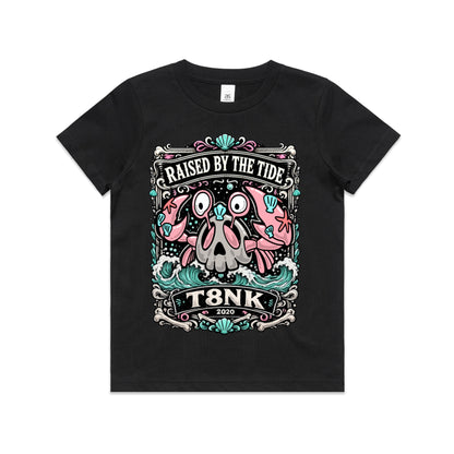 T8NK Raised By The Tide Crab Skull Tee | Coastal Graphic T-Shirt