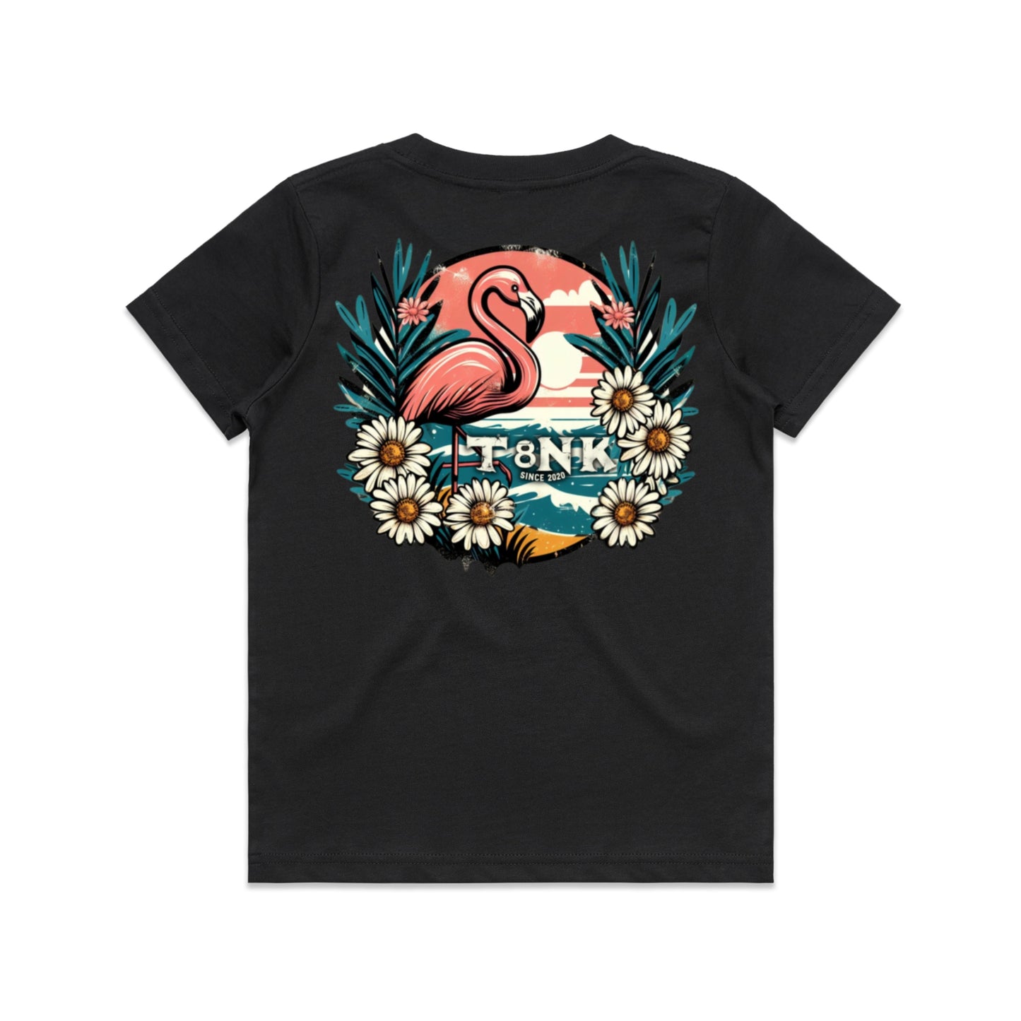 LIVE LOVE FLAMINGO TEE