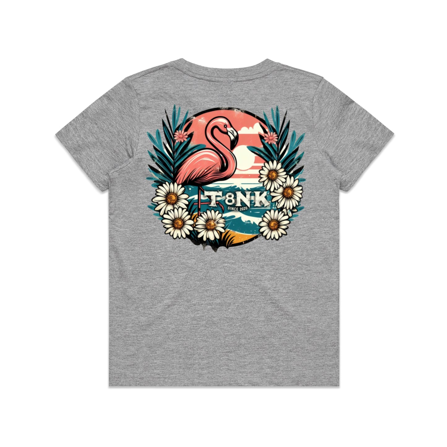 LIVE LOVE FLAMINGO TEE
